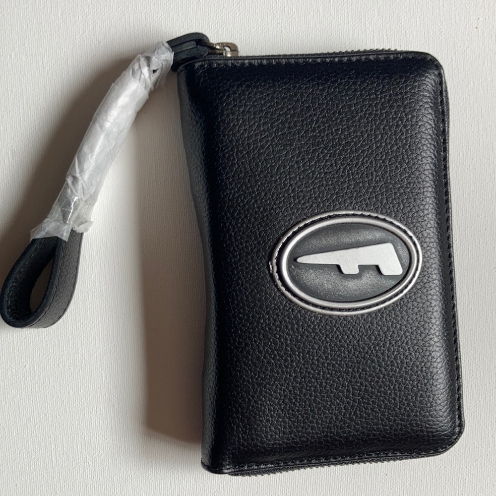 John Fluevog leather wallet/wristlet